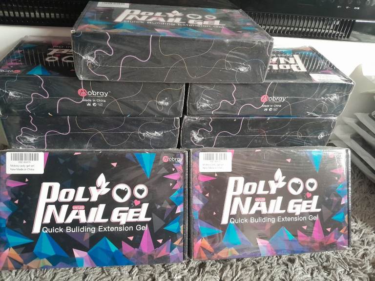 Job lot Brand new sealed Mobray poly gel nail set 
