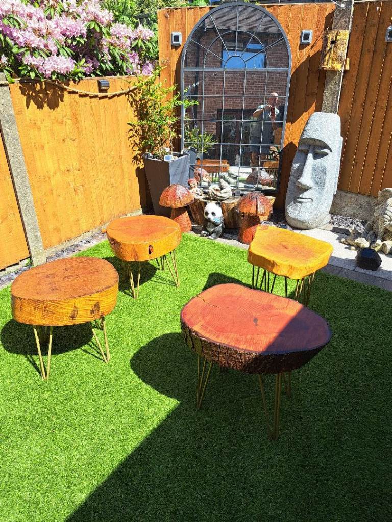 Tree round coffee tables