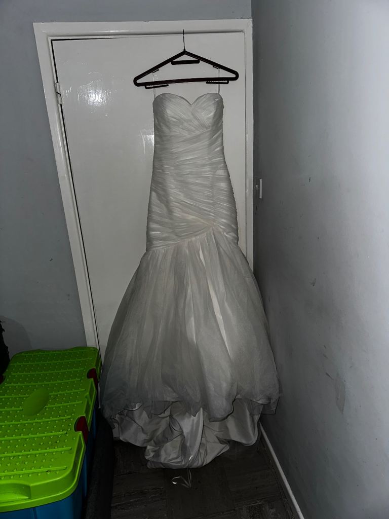 Mori Lee Wedding Dress – UK Size 10 – Ivory/White Mermaid Style