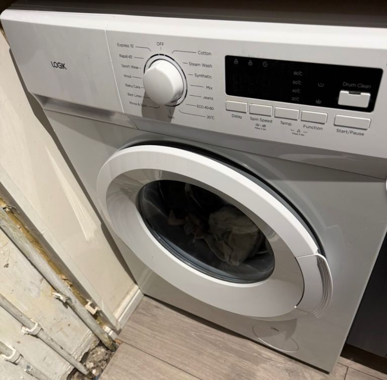 Logik Washing Machine — Working, Receipt Available