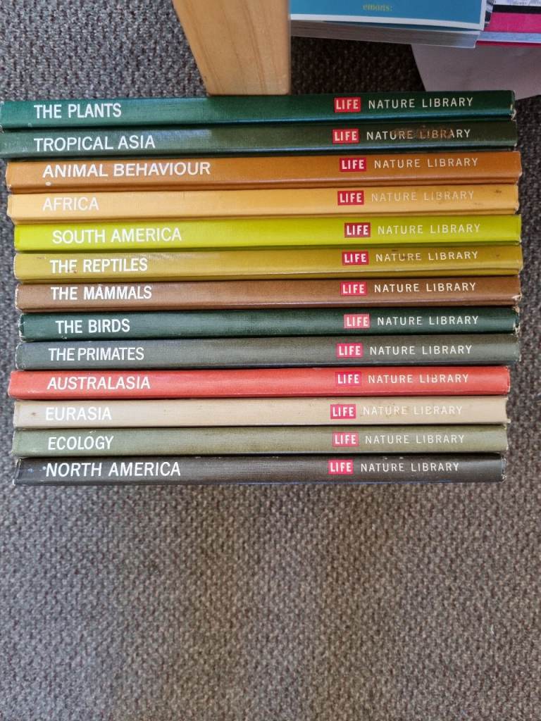 Vintage 1960s Life Nature Library Book Series - 13 Books