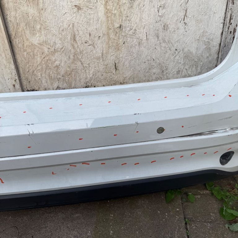 Volkswagen T-Cross R Line 2020 Rear Bumper White