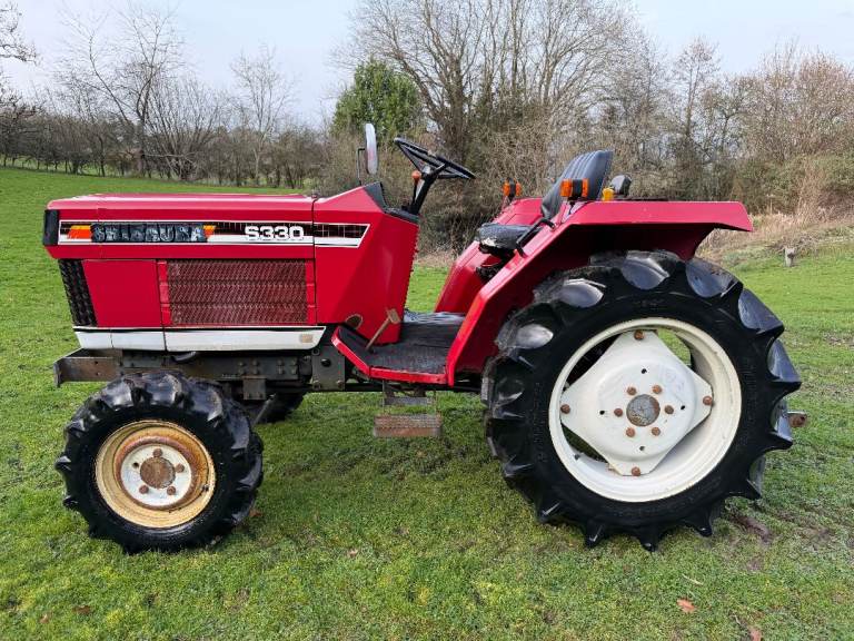 SHIBAURA S330 4WD Compact Tractor, Flail, Rotavator available * WATCH VIDEO * 25HP * Power Steering