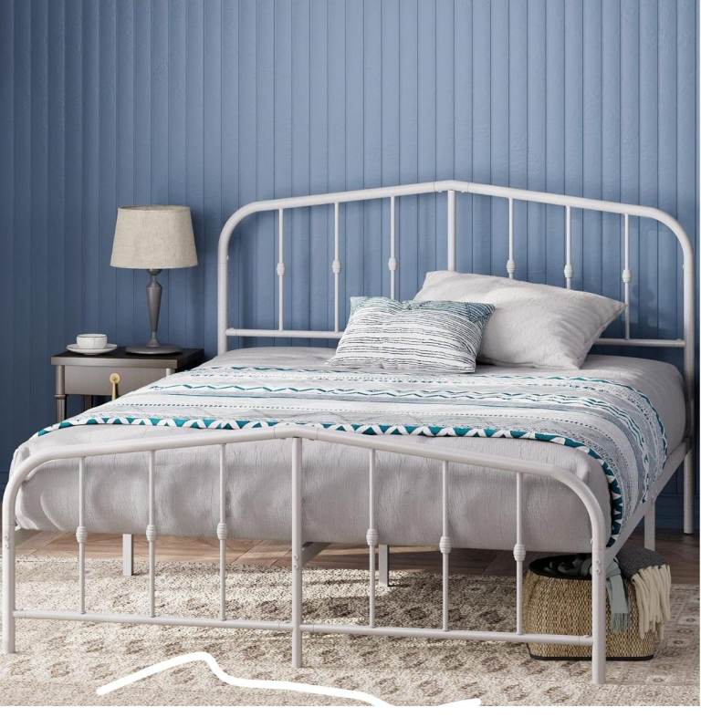 King size Bed frame - Bed 150x200 cm - 30 cm Height with Underbed storage