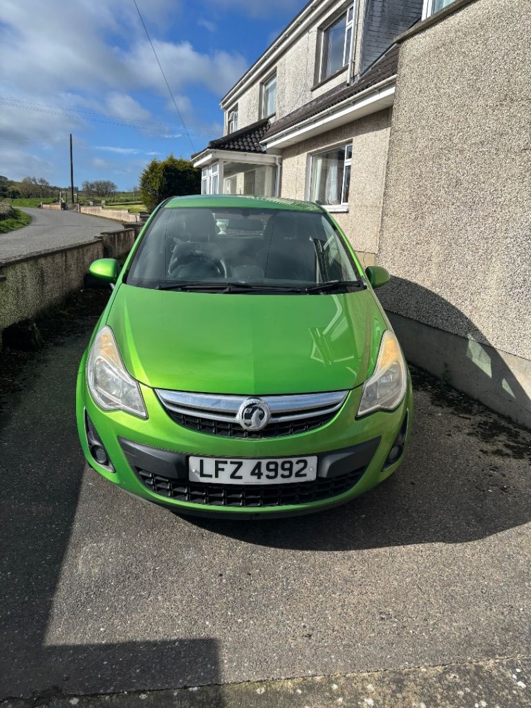 1.2L Vauxhall Corsa Green
