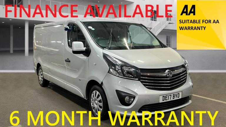 2017 Vauxhall Vivaro 2900 1.6CDTI BiTurbo 125PS Sportive H1 Van PANEL VAN Diesel Manual