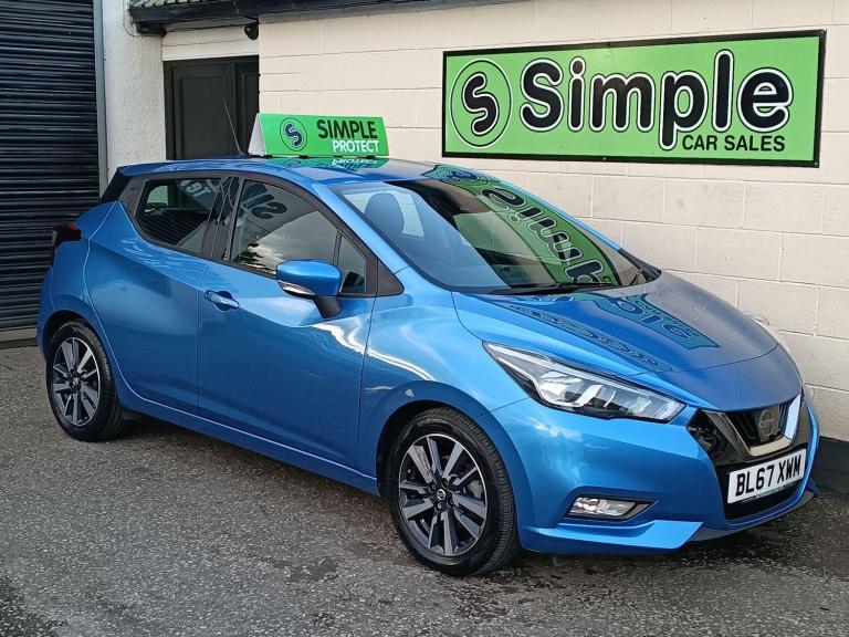 2017 Nissan Micra 0.9 IG-T Acenta Euro 6 (s/s) 5dr HATCHBACK Petrol Manual