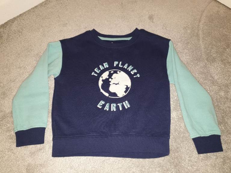 Mountain Warehouse Navy/Turquoise Boys Jumper (3-4 years)