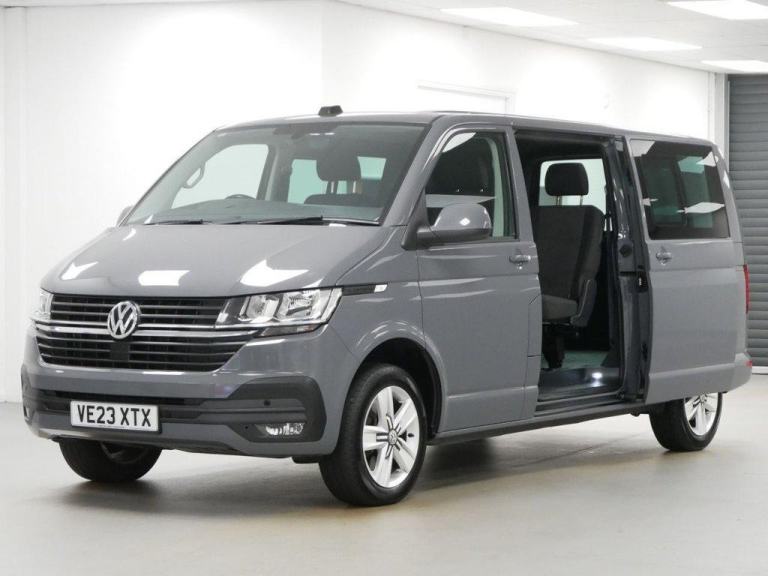 23 VOLKSWAGEN TRANSPORTER T32 2.0 TDI 150 BHP LONG HIGHLINE KOMBI 5 SEATER CREW