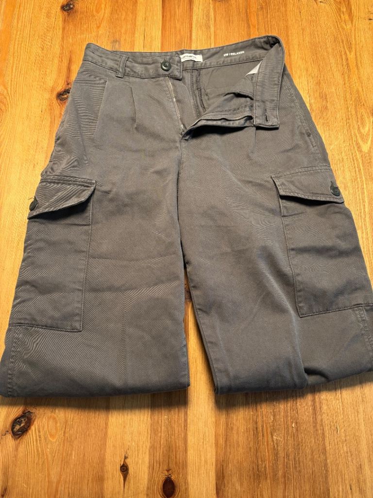 Carhartt HW / RELAXED Cargo Trousers – Grey, Good Condition