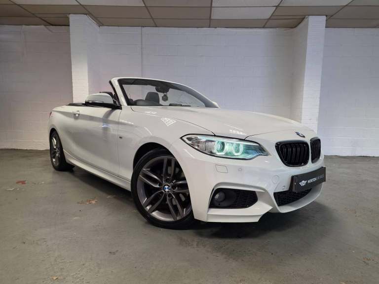 2017 BMW 2 Series 220d M Sport 2dr [Nav] Step Auto CONVERTIBLE DIESEL Automatic