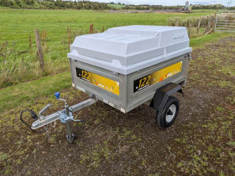 Erde 122 Camping Trailer With ABS Hard Cover - Good Condition With Accessories