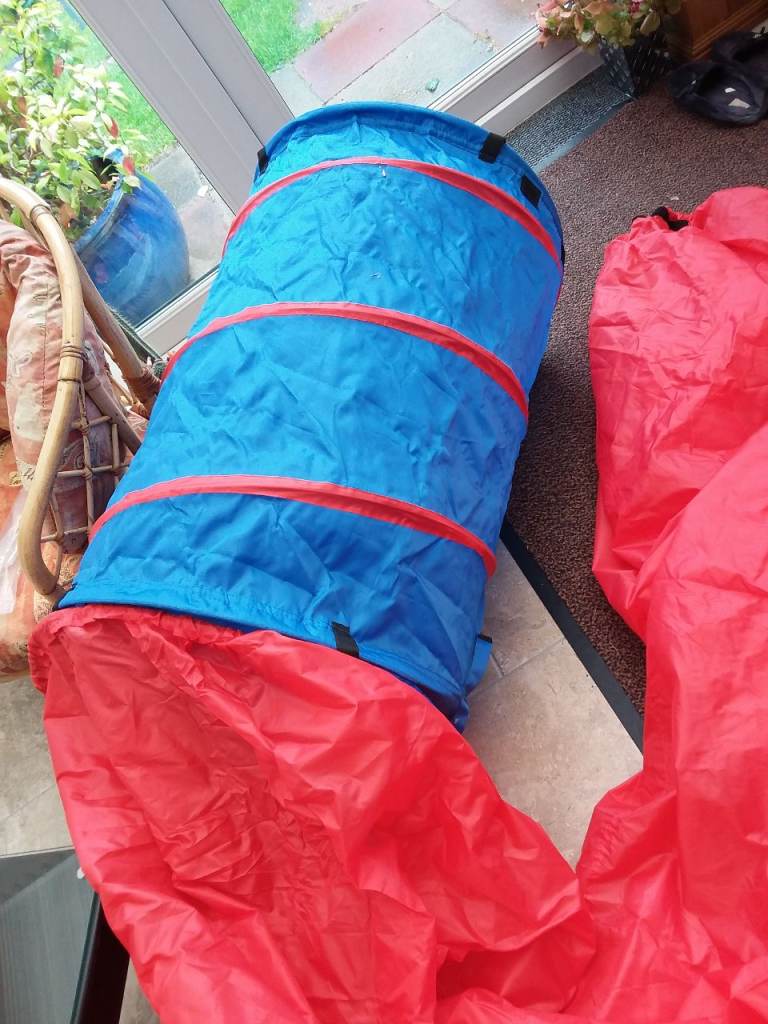 Hooped tunnel with extension  