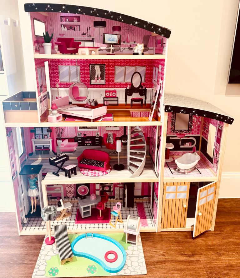 Kidkraft Sparkle Mansion Wooden Dollhouse