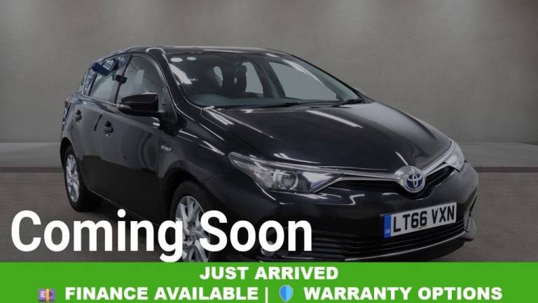 2016 Toyota Auris 1.8 VVT-h Business Edition Hatchback 5dr Petrol Hybrid CVT Euro 6 (s/s) (13 Hat...