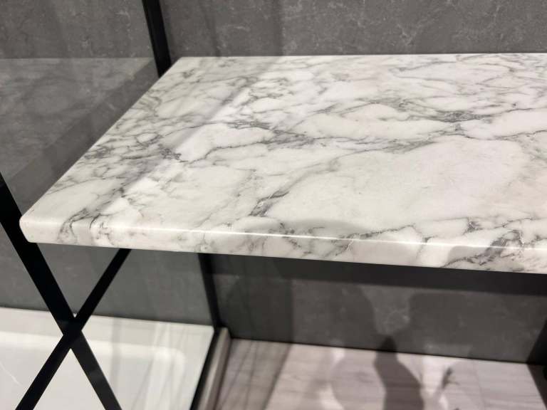Brand New Bathroom Worktop Carrara Marble Matt 2020 x 365 x 22mm