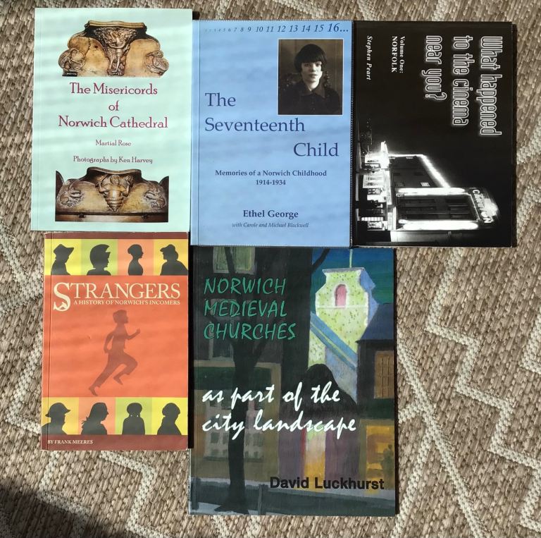 Set of 5 Norwich History Books – Good Condition - only £1 each