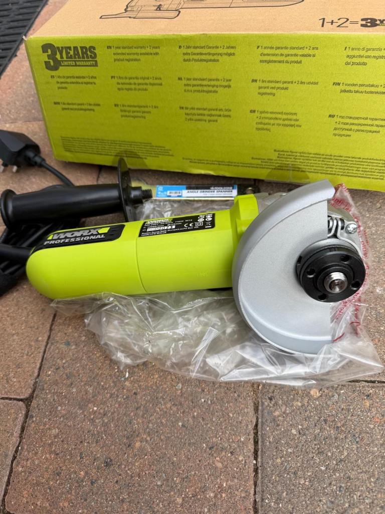 Worx angle grinder 