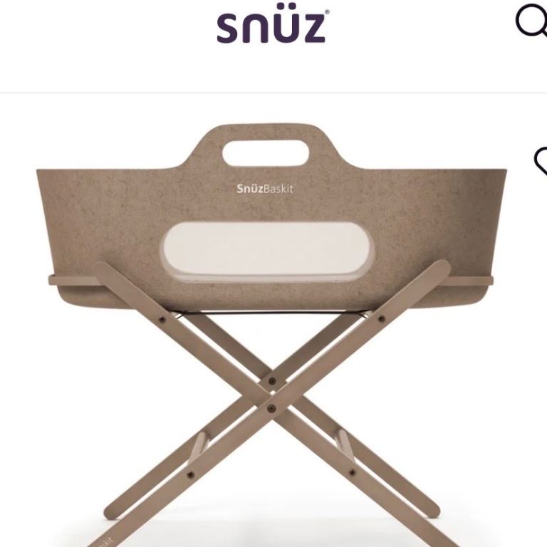 SnuBaskit Moses Basket in Mocha NEW in Box