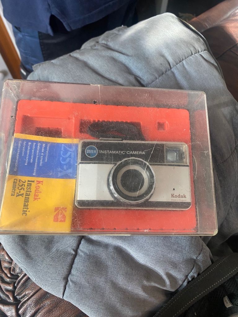 Kodak Instamatic 255-X Camera with Original Box