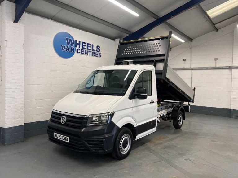 2022 Volkswagen Crafter 2.0 TDI 140PS Startline ETG Tipper CHASSIS CAB DIESEL Manual