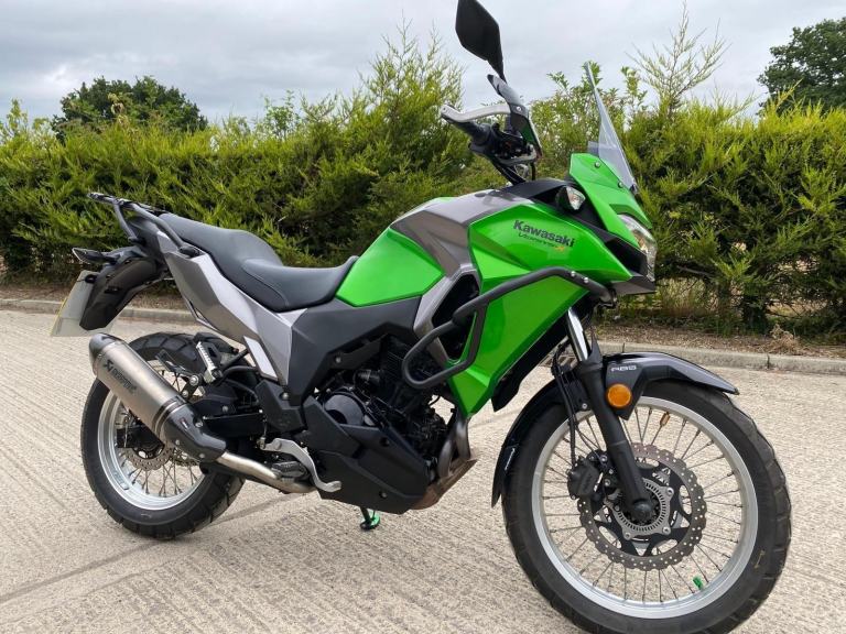 2020 20 KAWASAKI KLE 300 CJF VERSYS X 300 KLE300 A2 LICENSE MINT EXTRAS MUST SEE