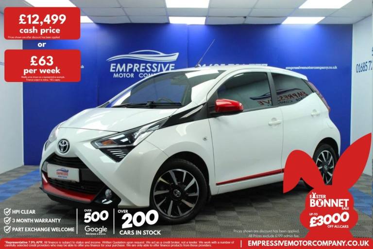 2021 21 TOYOTA AYGO 1.0 VVT-I X-TREND HATCHBACK 5DR PETROL X-SHIFT EURO 6 (SAFET