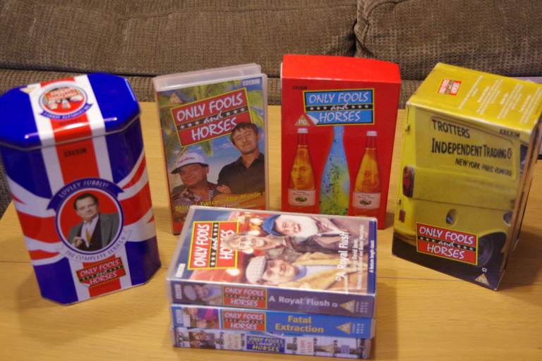 Only Fools & Horses on VHS tapes