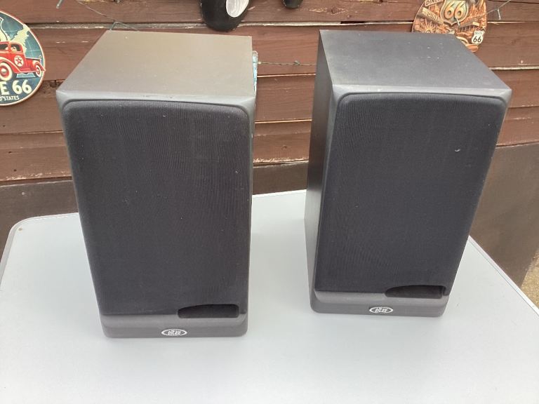 JBL Speakers Pair – Grey, Good Condition