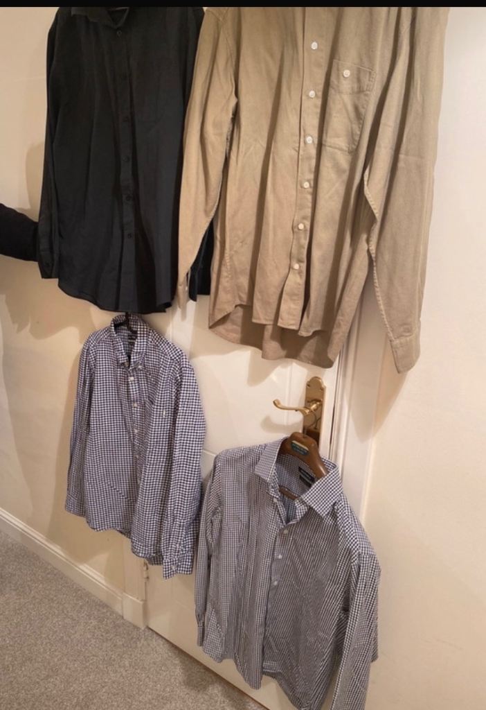 Clothes bundle shirts buttons down long sleeves size 42R / 16.5 / L