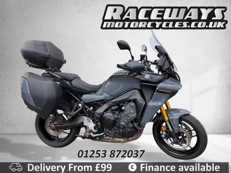 YAMAHA TRACER 9GT+ 2023 73 REG 15,195 MILES GREY USED MOTORCYCLE 890CC