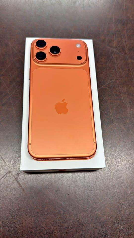  iPhone 17 pro max 256gb unlocked new condition with apple warranty