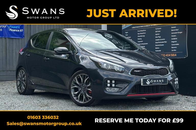KIA CEED 1.6 T-GDi GT Tech 2014