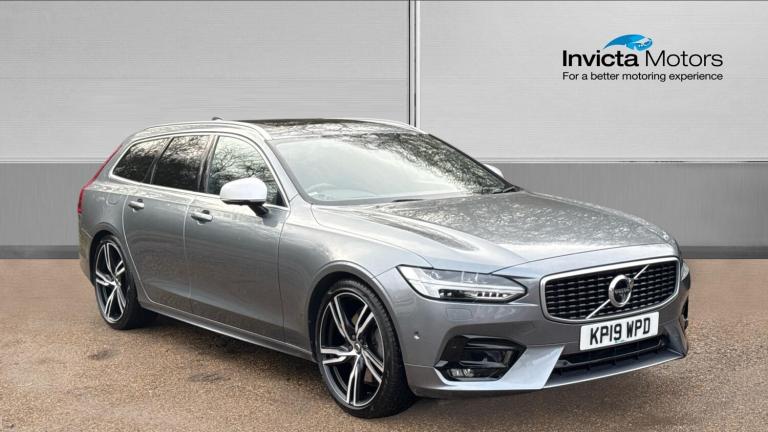 2019 Volvo V90 2.0 T5 R DESIGN Pro 5dr Auto with Carplay  Pan Roo Petrol