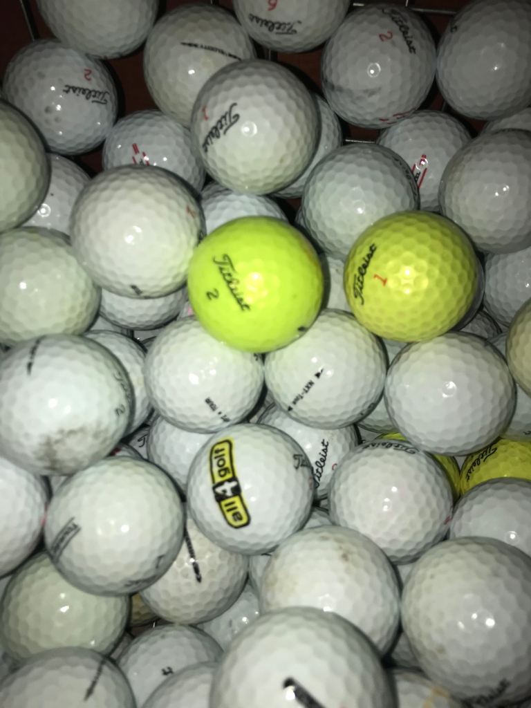 100 mix golf balls