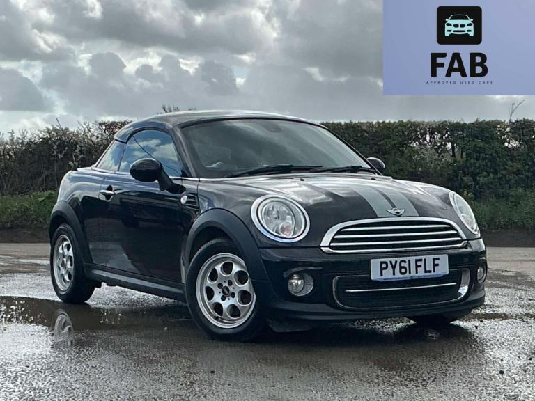 2012 MINI Coupe 1.6 Cooper 3dr Coupe Petrol Manual