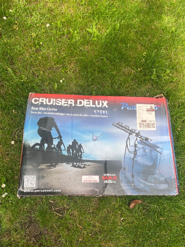 Peruzzo Cruiser Delux Rear Bike Carrier – NEW