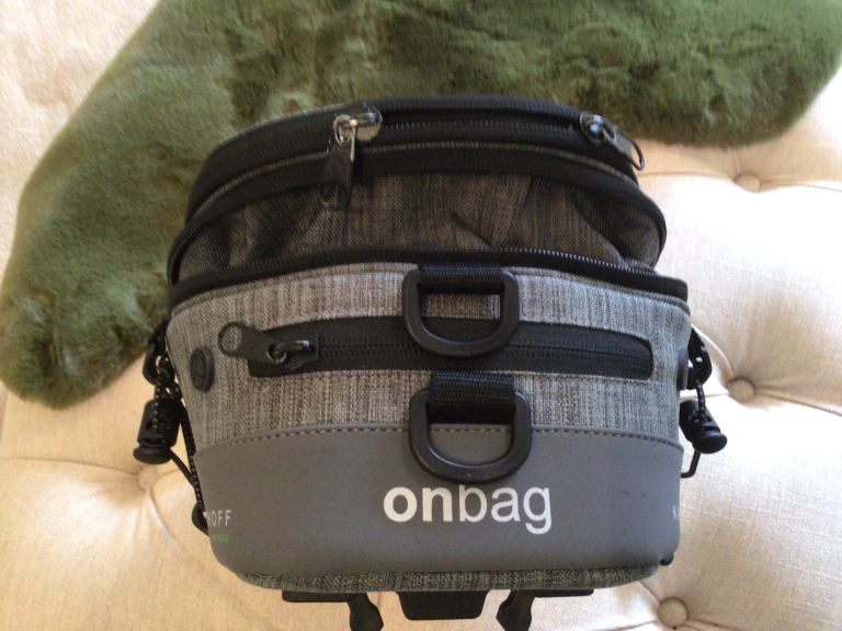 Bike Rear Rack Bag. Kalkhoff Onbag. Top Quality Item. With ‘Racktime’ Quick Fastener. New & Unused.