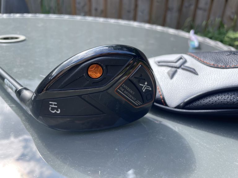 XXIO X (Eks) 3-Hybrid 18° (Eleven Gen) - Stiff Flex Miyazaki Shaft - and Cover golf club