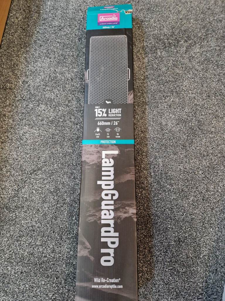 Brand new Arcadia 26" heat/lamp guard for vivarium