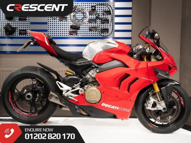DUCATI PANIGALE V4R 2020 - FULL AKRAPOVIC SYSTEM - 4 SERVICE STAMPS - EVOTECH