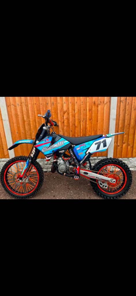 85 ktm big wheels and small wheel