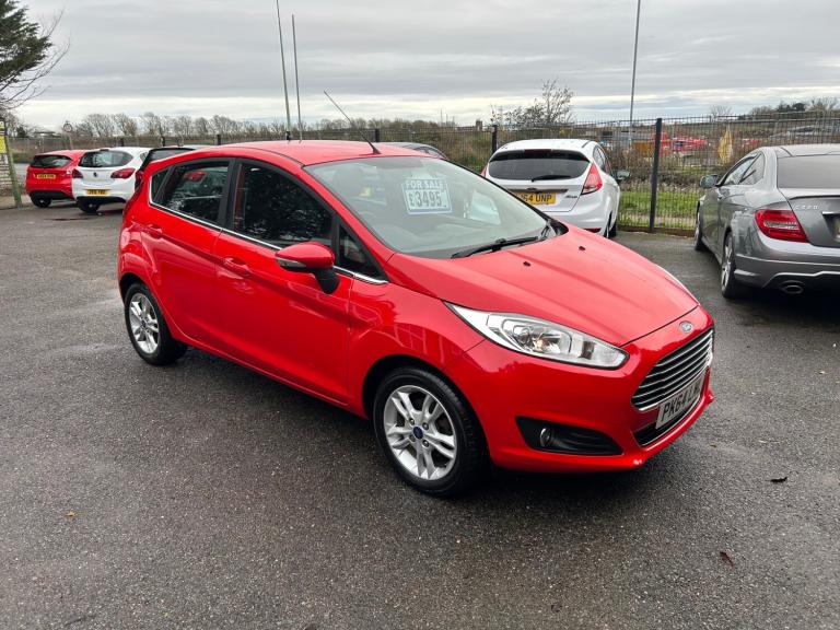 2014 Ford Fiesta 1.25 82 Zetec 5dr HATCHBACK Petrol Manual