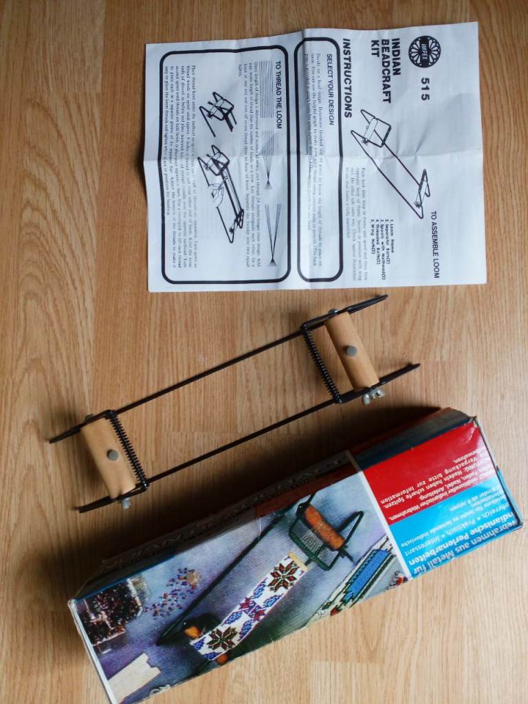 Vintage Impex Indian Beadcraft Kit with Metal Loom