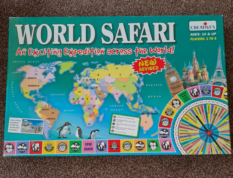 World Safari Board Game