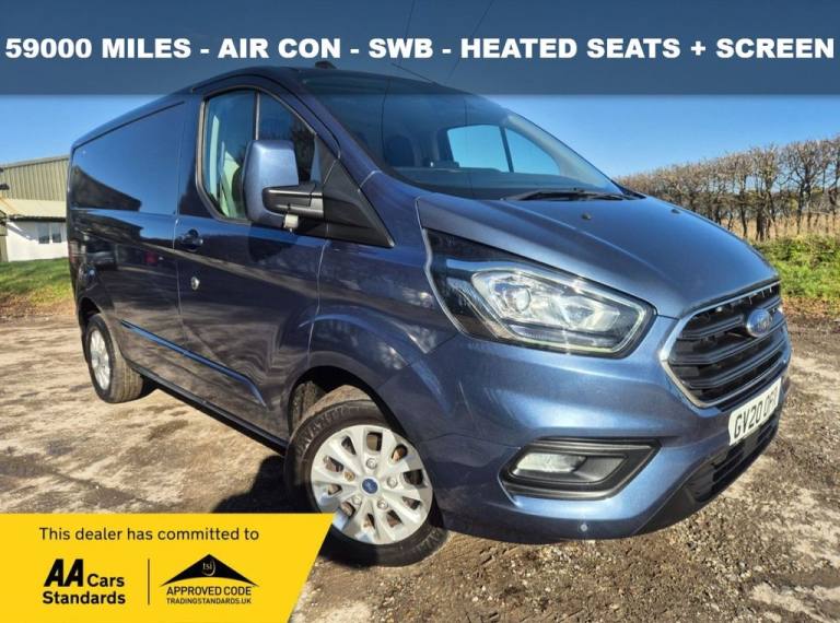 2020 20 FORD TRANSIT CUSTOM 2.0 280 ECOBLUE LIMITED PANEL VAN 5DR DIESEL MANUAL 