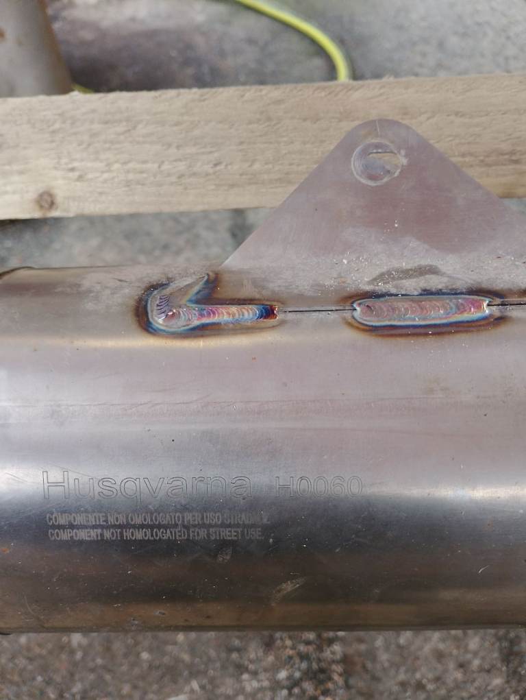 Husquvarna 250 four-stroke rear back box