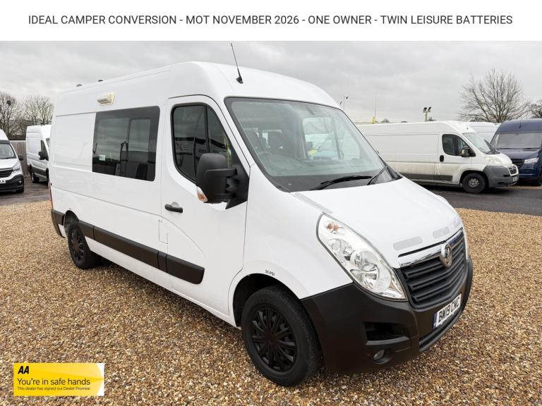 2019 Vauxhall Movano 2.3 CDTi 3500 Panel Van 5dr Diesel Manual FWD L2 H2 Euro 6 (130 ps) Panel Va...