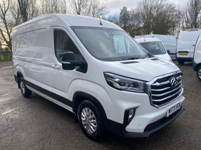 2024 73 Reg Maxus Deliver 9 LUX LWB Highroof 2.0D Euro6 Air Con Plus VAT 