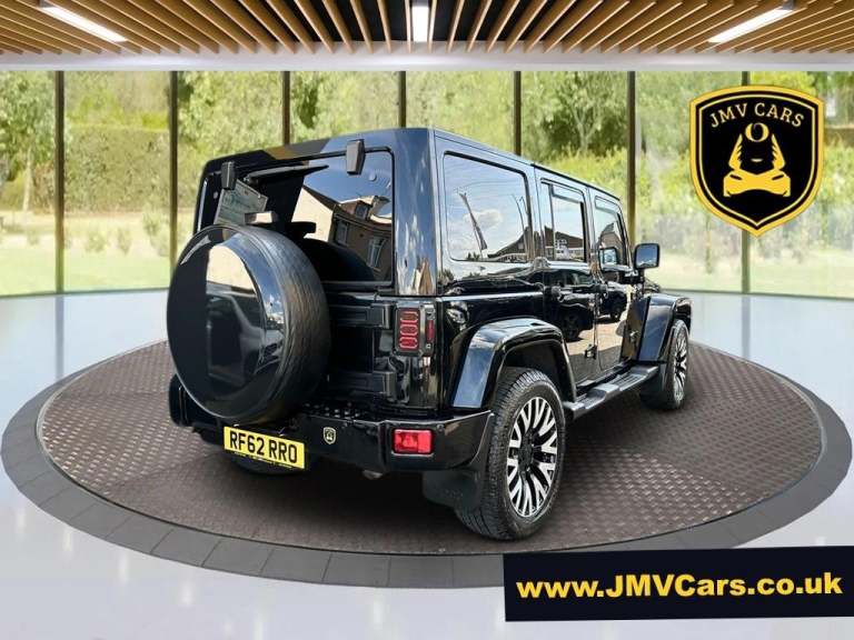 2012 Jeep Wrangler 2.8 CRD Black Edition II Auto 4WD Euro 5 4dr CONVERTIBLE Diesel Automatic